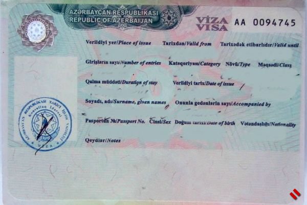 Azərbaycana viza almaq üçün ümumi tələblər
